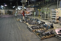 Welded assembly ready to paint